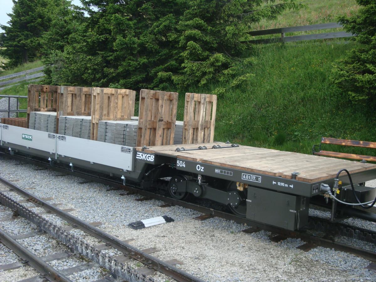 Vorstell-Tiefgangwagen Schafbergbahn (A)