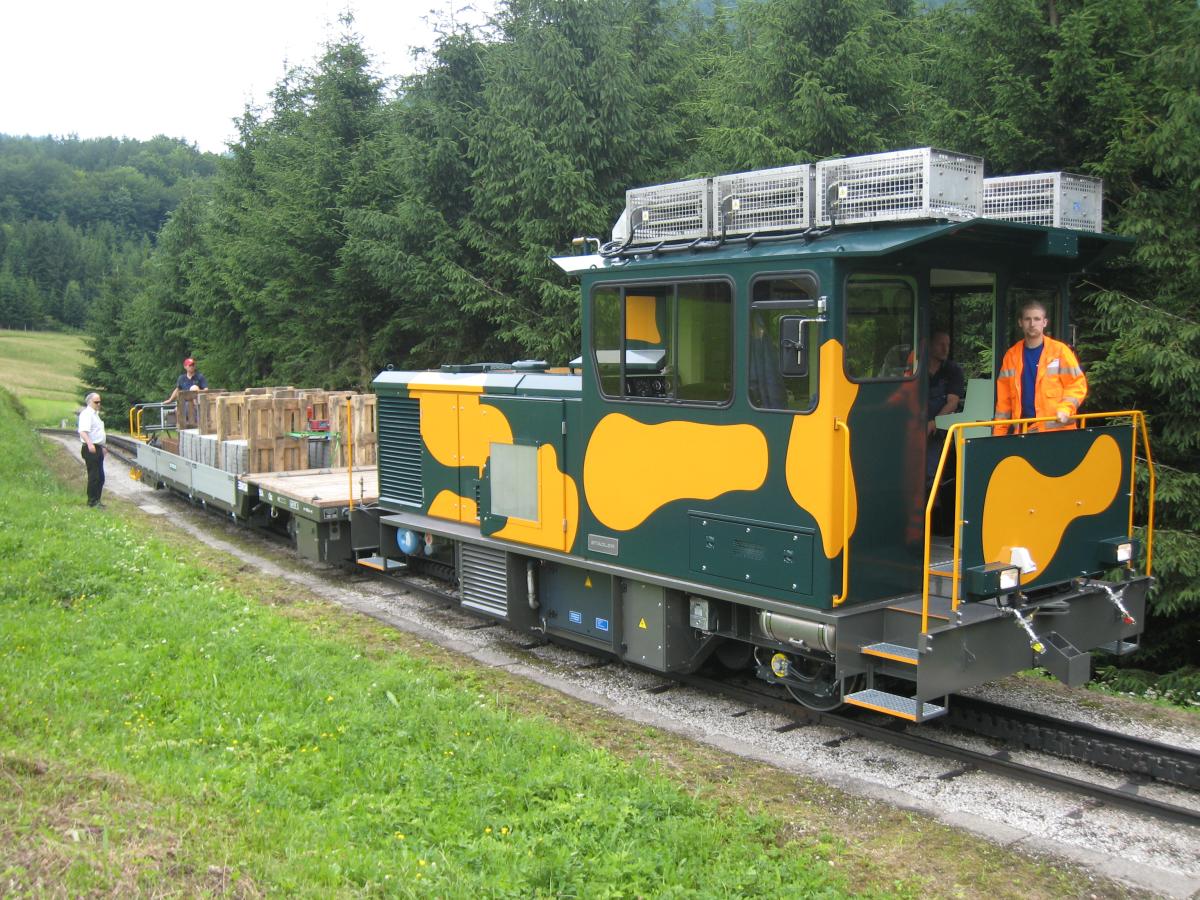 Vorstell-Tiefgangwagen Schafbergbahn (A)