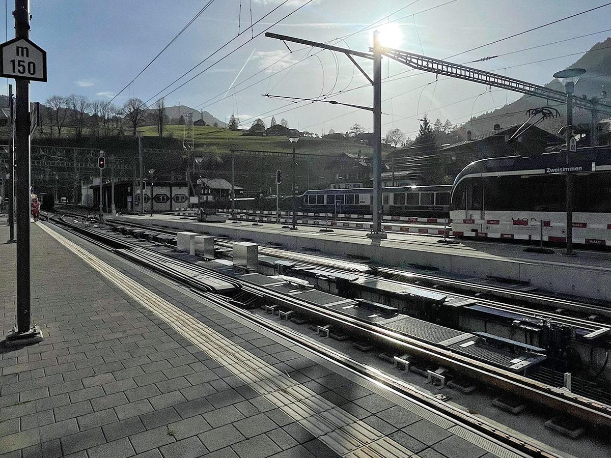 Umspuranlage in Zweisimmen (MOB)